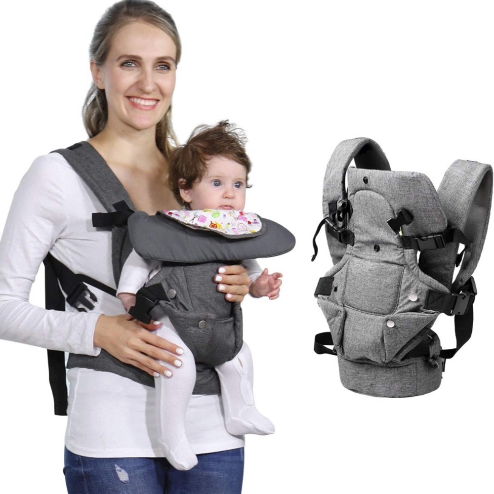 Zimo baby carrier. 4 in 1 ergonomic convertible carrier